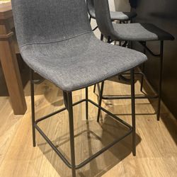 Grey Bar Stool Set Of 4
