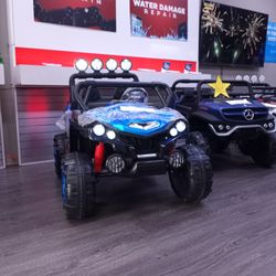 Kids Utv Car 4x4 With Remote Control And Bluetooth  Now Cash $369 Only