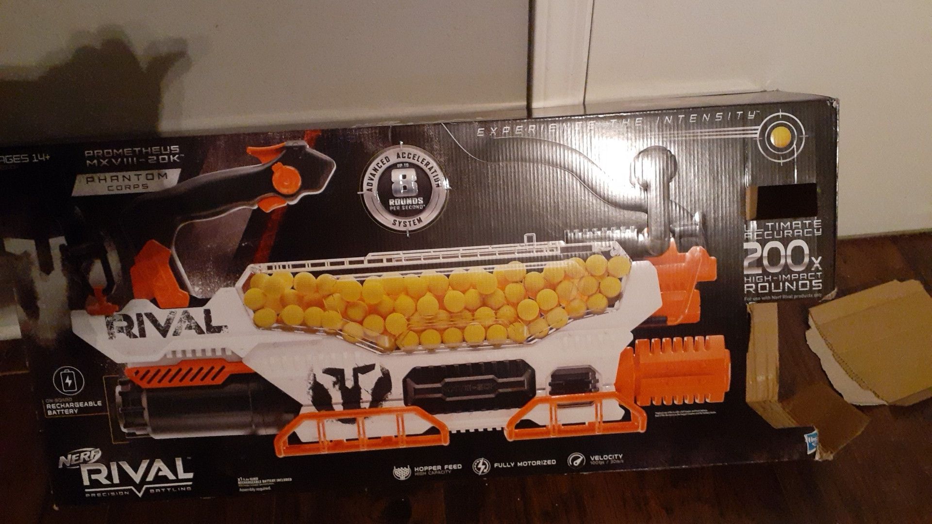 Nerf Gun. Rival prometheus mxviii-20K. NEW. NEW. NEW.