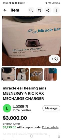 Miracle-Ear MEENERGY 4 RICwith Charger