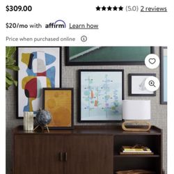 MoDRN Mid Century Layne Media Cabinet