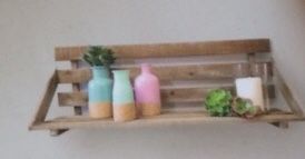 Brand New- Rustic Wood Shelf