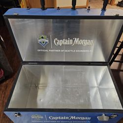 Ice Chest With Mini Foosball 