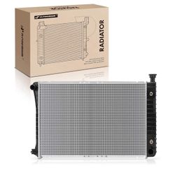 Premium Engine Coolant Radiator Assembly with Transmission Oil Cooler Compatible with Chevrolet C1500, K1500 & GMC C1500, K1500, 1, 4.3L