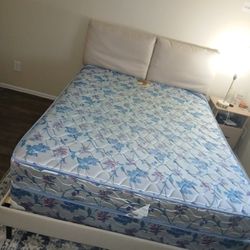 Bed Frame, Mattress, Etc