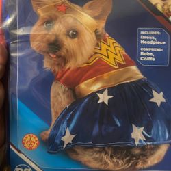 Dog Wonder Women Costume-Large