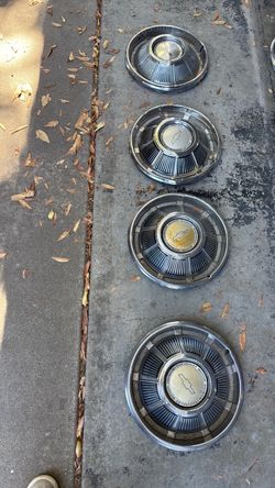69 Impala hubcaps