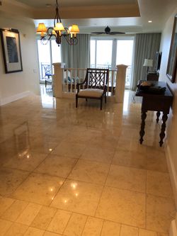 Marble Floor polishing