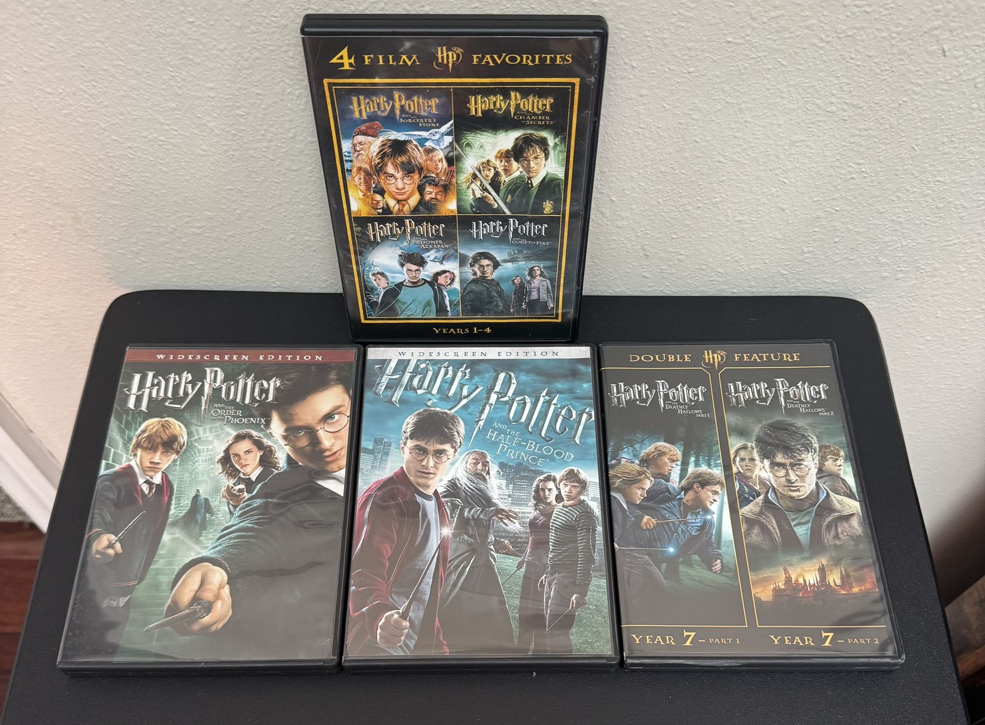 Complete Harry Potter DVD Series $10 for All