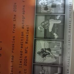 NFL Uper Deck 2004 ROOKIE Card Set