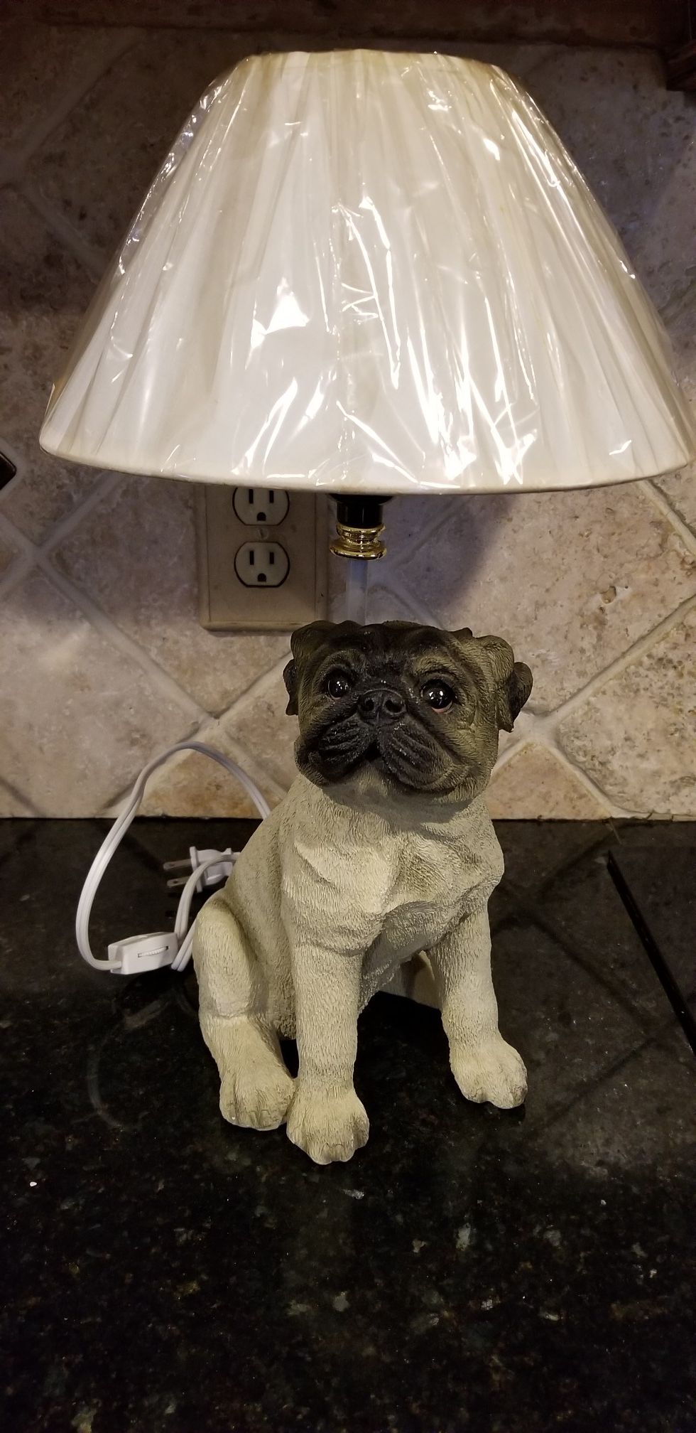 Pug Lamp