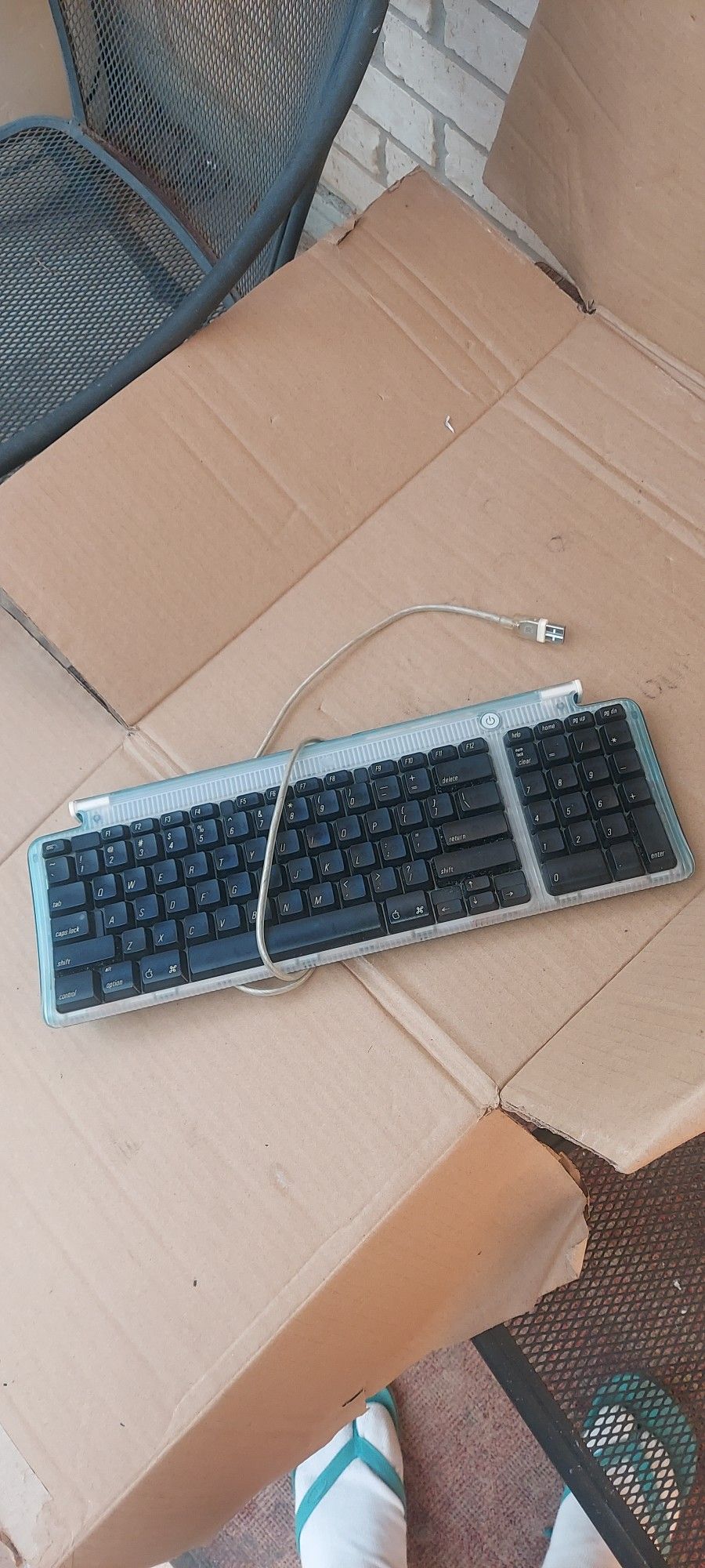 Apple USB Keyboard Model M2452 For iMac G3 G4 Etc