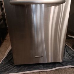 Stainless Steel Kitchenaid Dishwasher 