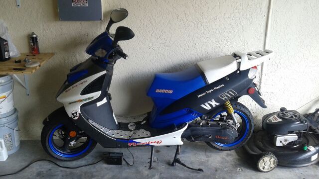 Baccio VX 150cc Motor Scooter