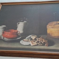 Still Life with Porcelain and Sweets Painting