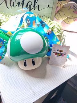 Super Nintendo World Mario Super green mushroom Drink bottle Universal Studios