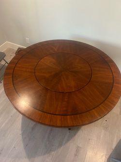 Large Heavy Duty Real Wood Kitchen Table