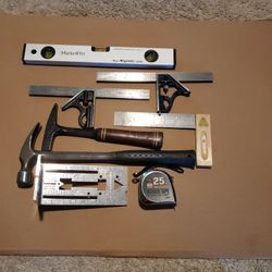 Tools set for carpenter in perfect condition. 