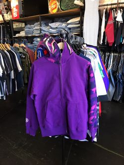 Bape shark hoodie New With tags supreme palace Nike adidas