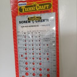 Screw Thread Size Gauge Checker