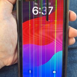 iPhone XR 64GB- fully working, Screen Is INTACT NO CRACKS, only Issue Is LCD Screen Display