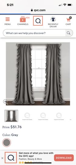 Like New AVC Curtains