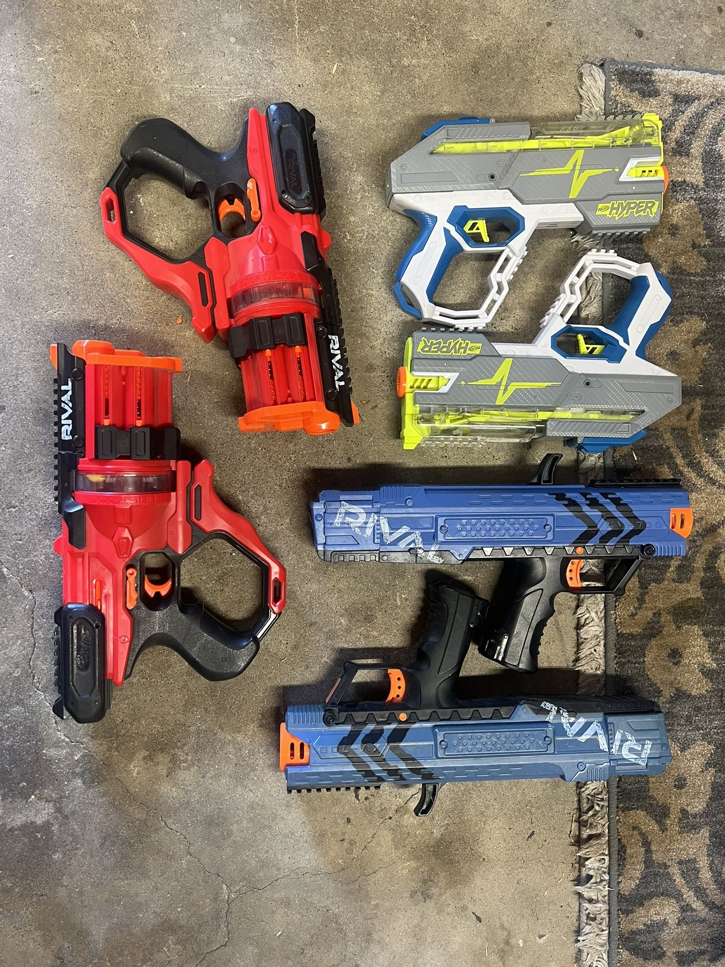 Nerf Hyper Rival Guns