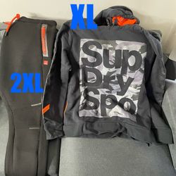 Superdry Jogger And hoody Set