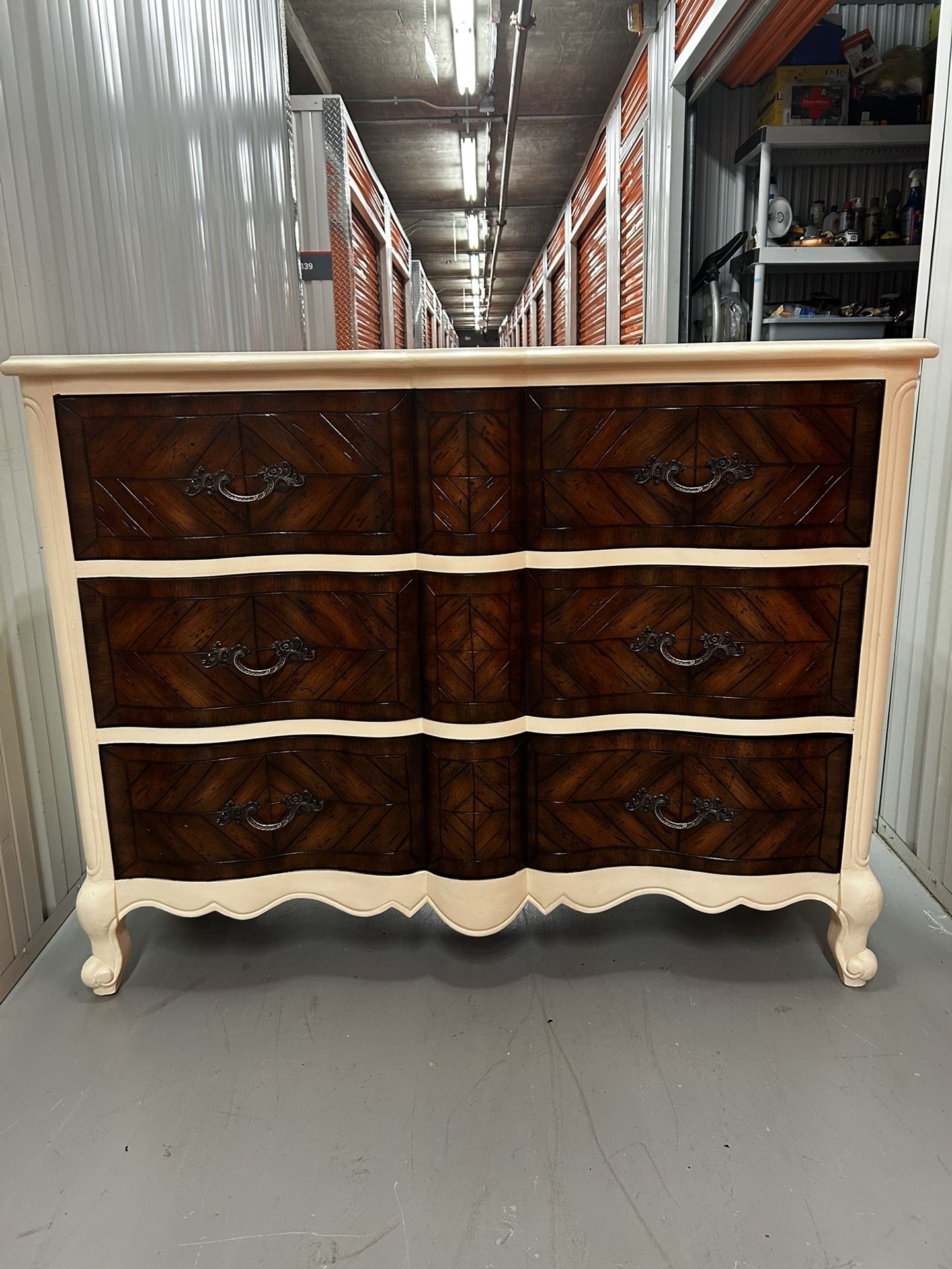 Painted Three Drawer Chest