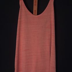 Nike Coral Orange Racerback Athletic Tank