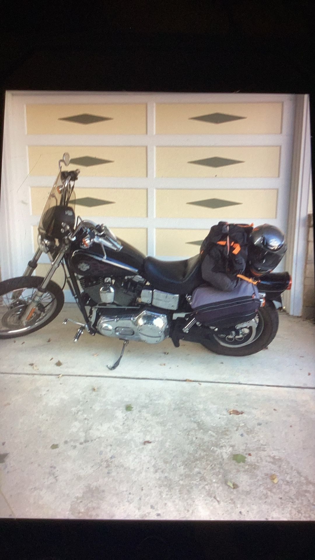 2005 Harley Davidson. Wide glide