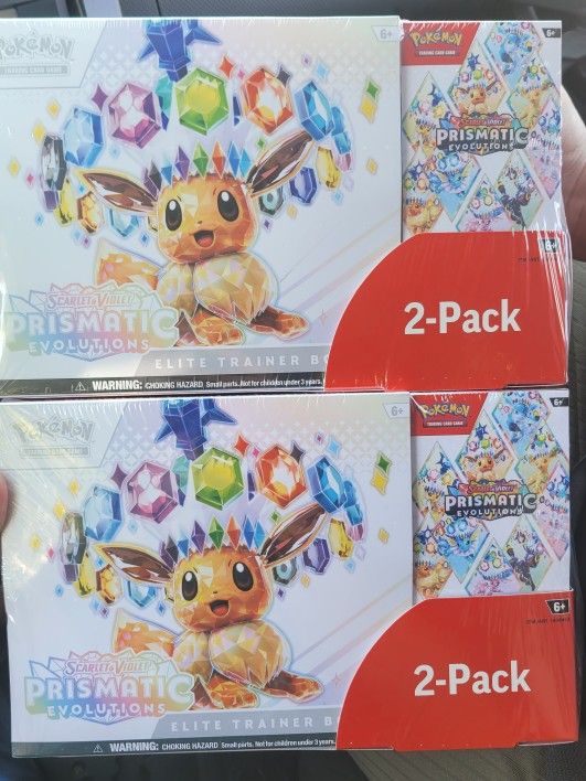 Pokemon Prismatic Evolutions Bundle