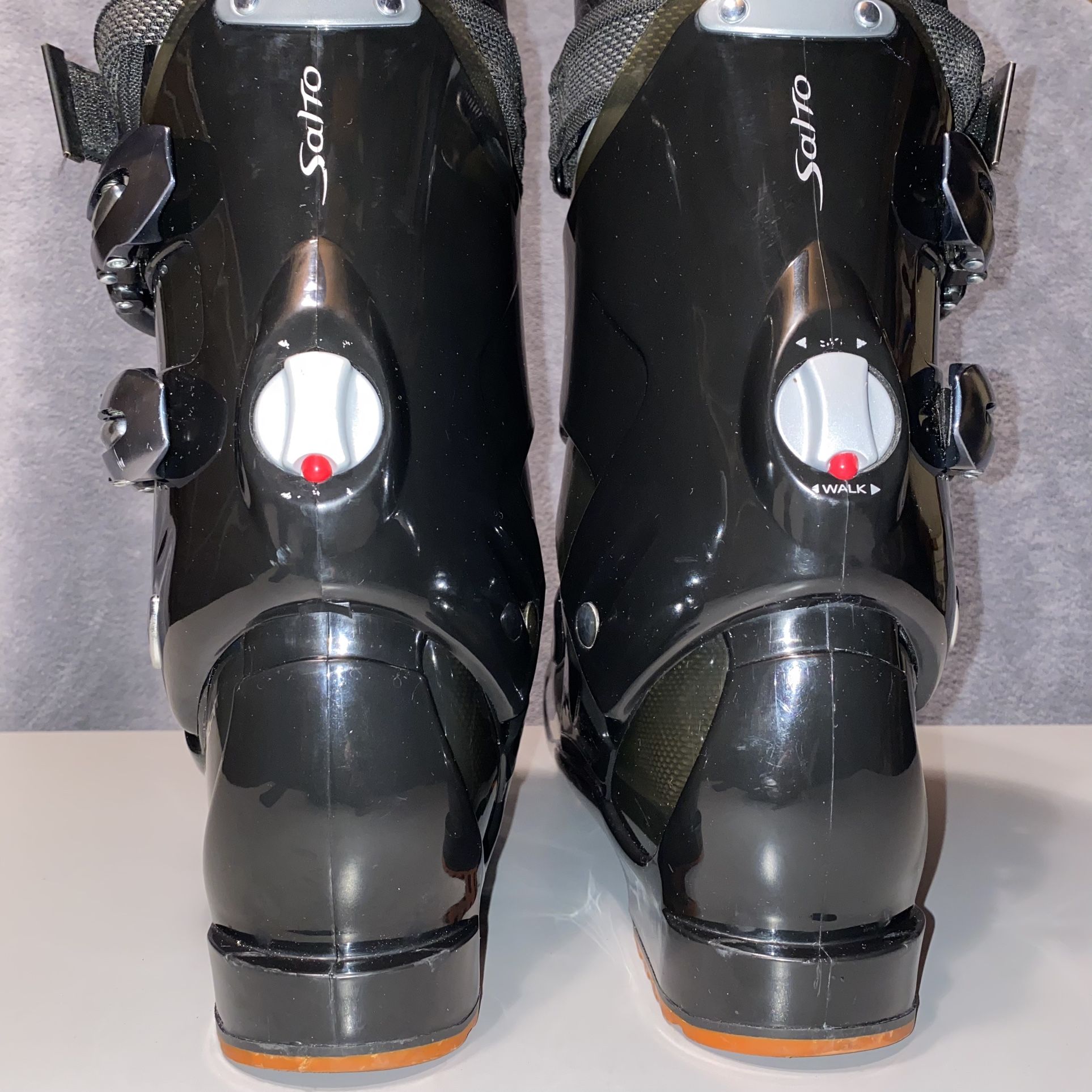 ROSSIGNOL SALTO STS Cockpit SKI BOOTS 26.5 Gray Transparent Thermo Fit Canting ROSSIGNOL SALTO STS Cockpit SKI BOOTS 27.5 Black Transparent  main image 4