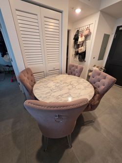 Marble dinner table
