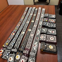 CINTOS PITEADOS. Artesanal Belts