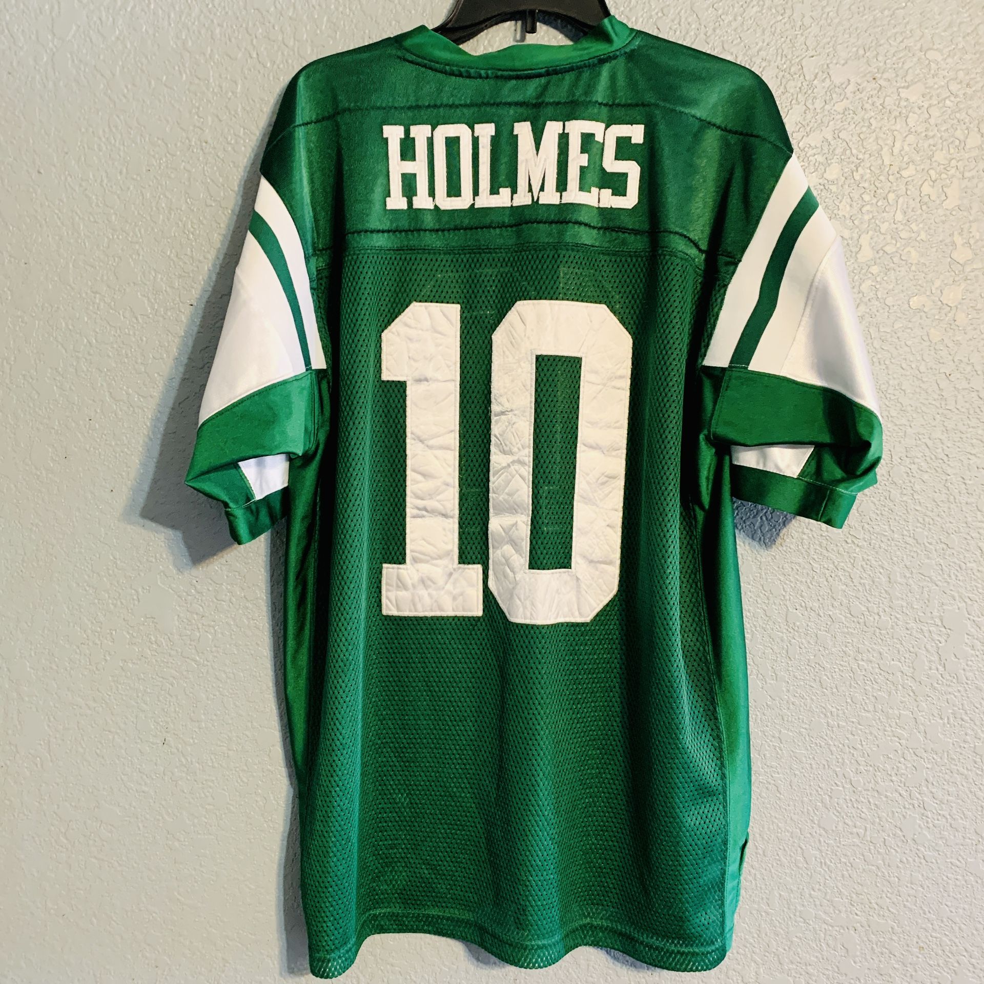 Men's Reebok NY Jets Holmes Jersey (L) for Sale in Eleven Mile, AZ - OfferUp