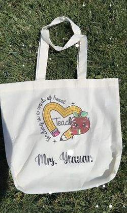 Tote Bags For Teacher Appreciation Week 