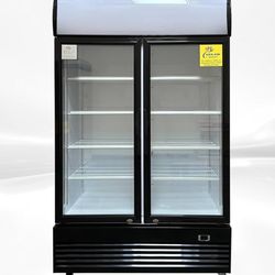 Refrigerator Two Glass dorr Commercial 
