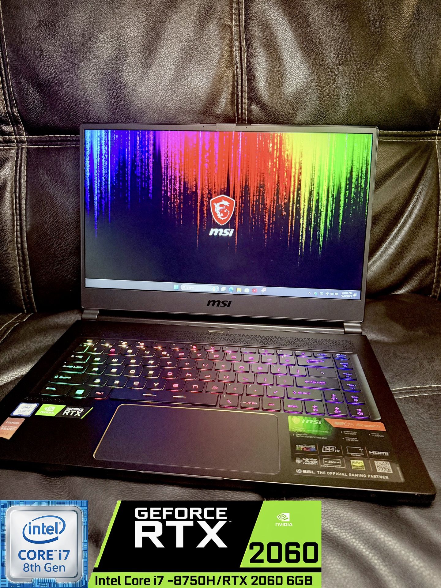 Laptop Gamer MSI RTX 2060