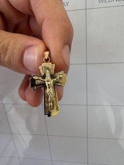 Cross Pendant Gold 10k