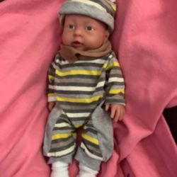 Baby doll. Full silicone body