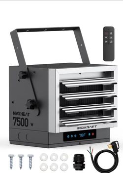 7500W Electric Garage Heater. 240v