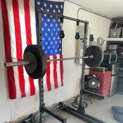 Fitness Reality Power Squat Rack 