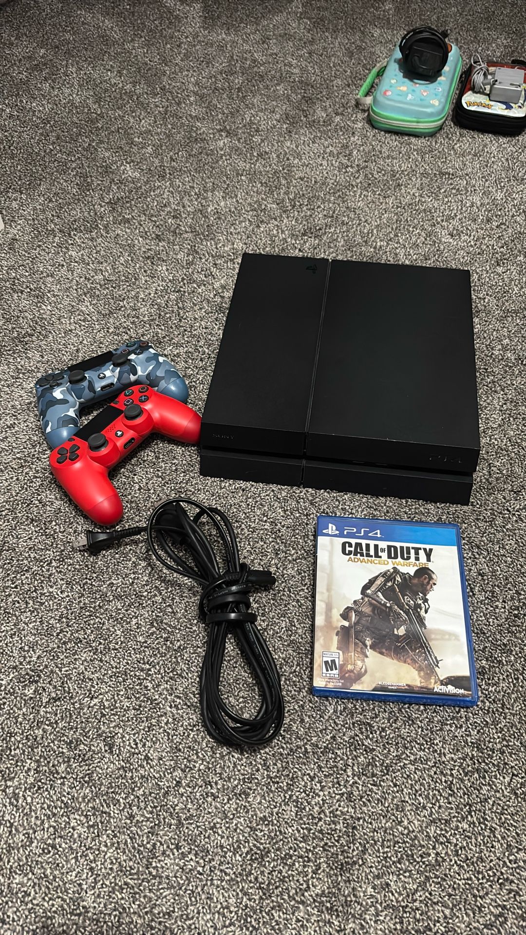 Original PS4 With Controllers And Games