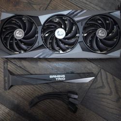 MSI GeForce RTX 4090 GAMING TRIO 24GB GDDR6X Graphics Card 