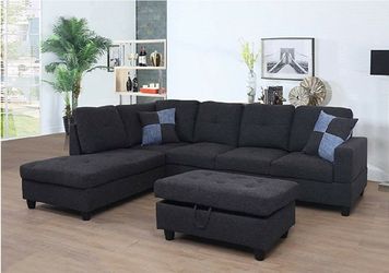 Sectional and Ottoman