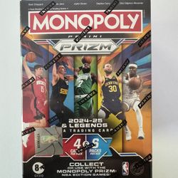 2024-25 Panini Prizm Monopoly NBA Basketball Blaster Box Factory Sealed