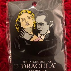 Last one!! Dracula enamel pin (New In Plastic)