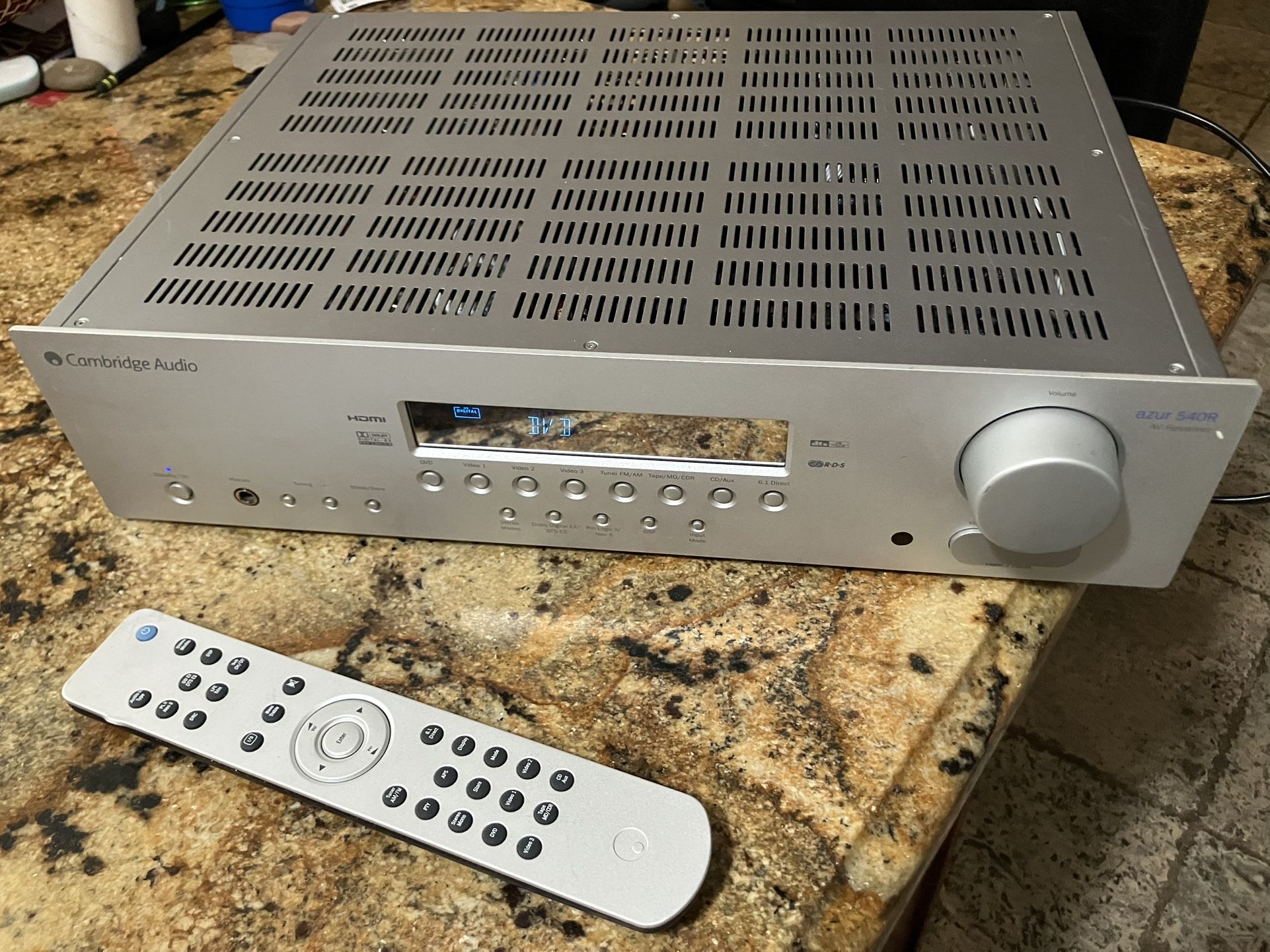 CAMBRIDGE Audio AZUR 540R V3.0 AM/FM Audio Video Receiver 5X 100W