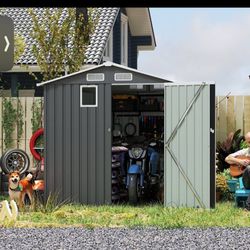8× 6Outdoor  Garden Tool Shed 